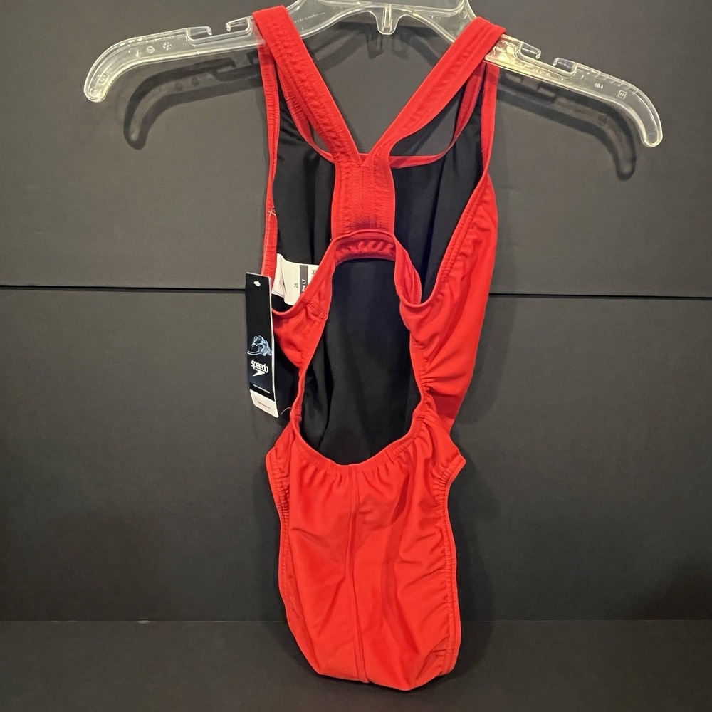 26 Speedo Women's Swimsuit One Piece Prolt Super Pro Solid Adult Speedo Red - Picture 5 of 11
